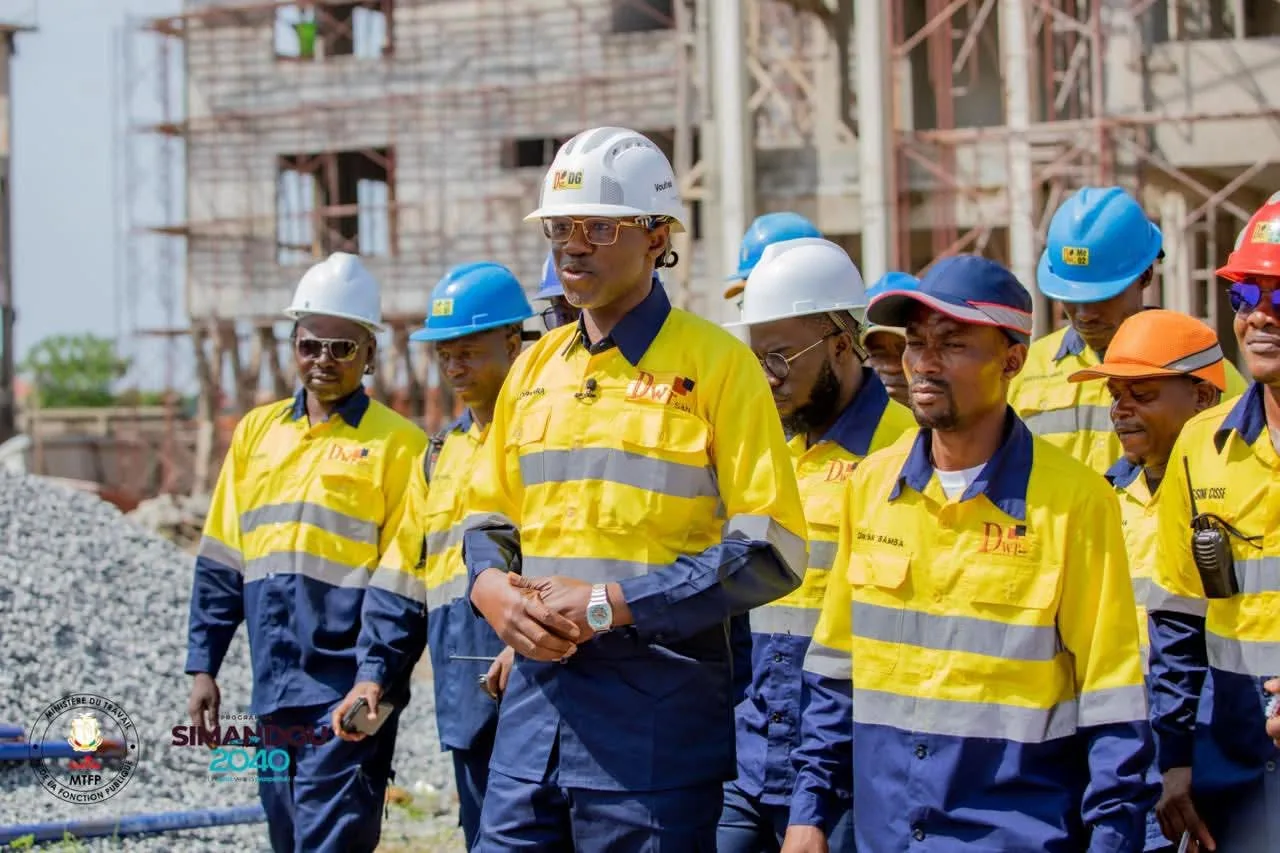 ENA - Visite de son Ex. M. le MTFP